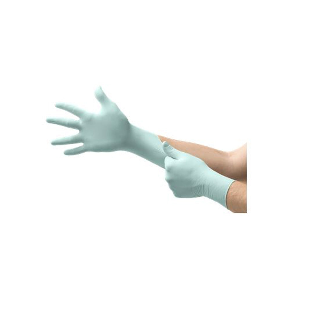 Microflex N882 High Five A+ Aloe Powder-Free Examination Gloves, Medium