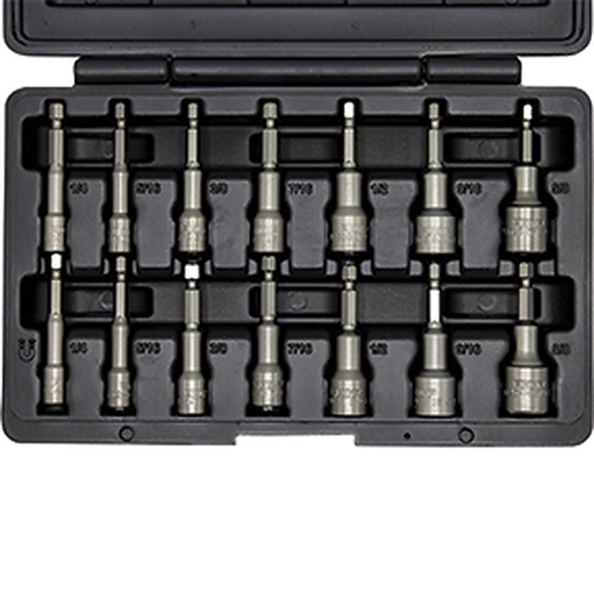 VIM Tools - NS100A - 14 Piece SAE Nut Setter Set 1/4 in - 5/8 in
