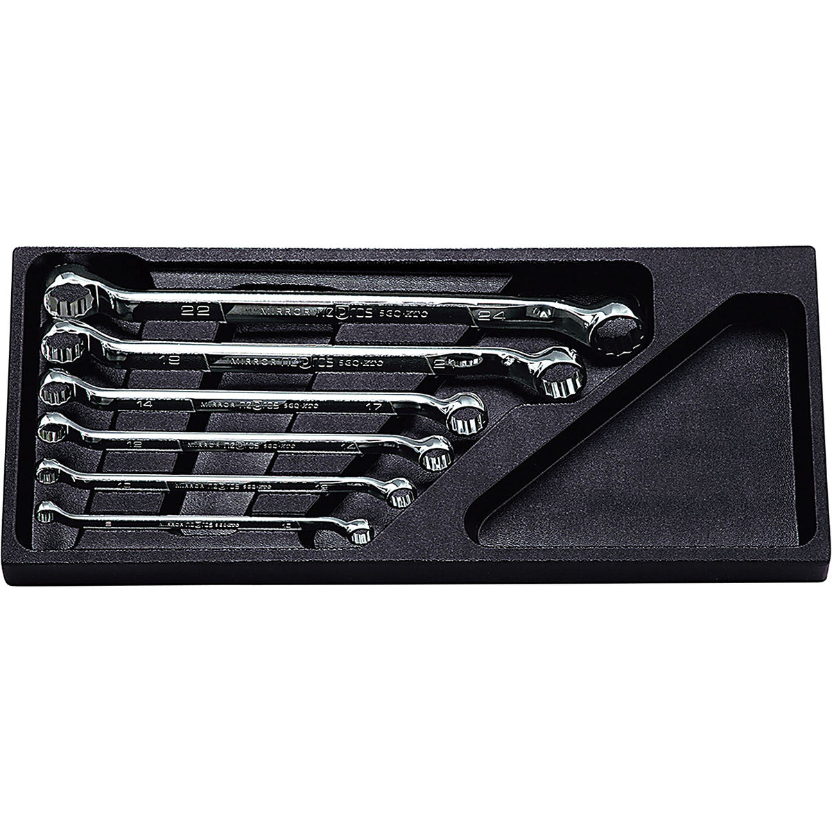 Nepros - NTM506E - Box End 45 Degree Offset Wrench 6 Piece Set