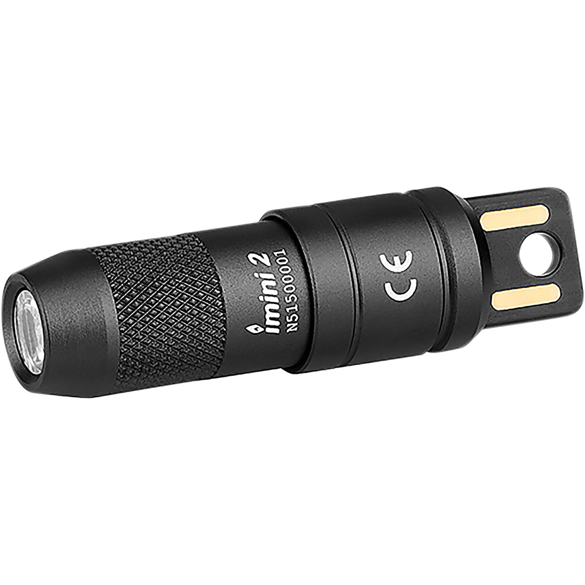 Olight - OLIMINI2BK - Ultra-Compact Keychain Flashlight with USB Charging and Magnetic Hands-Free Use.