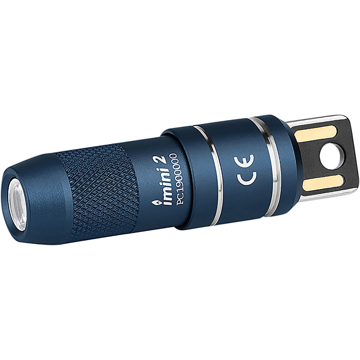 Olight - OLIMINI2MB - Ultra-Compact Keychain Flashlight with USB Charging and Magnetic Hands-Free Use.