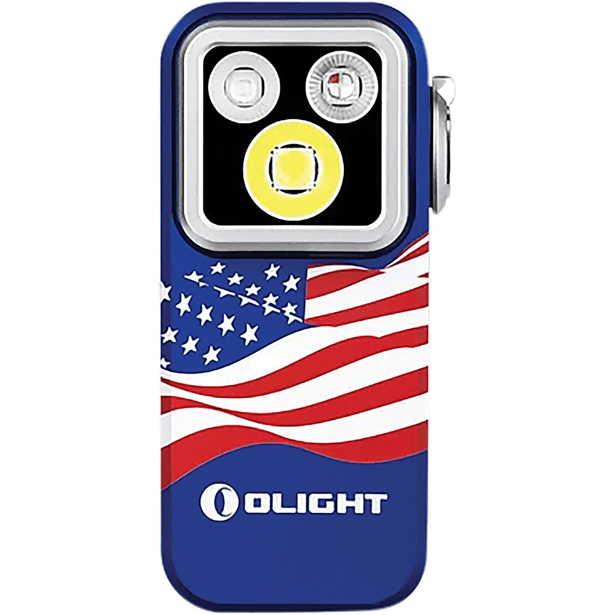 Olight - OLOCLIPPROSSS - Compact 5-In-1 Clip Light with White, UV, Rgb Lighting, Magnetic Carry, and USB-C Charging.