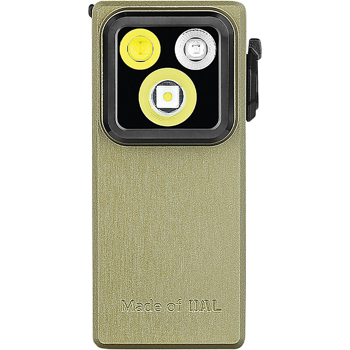 Olight - OLOCLIPUTOG - Compact 3-In-1 Clip Light with Flood, Spot, UV, and Ultra-Tough OalÂ™ Construction.