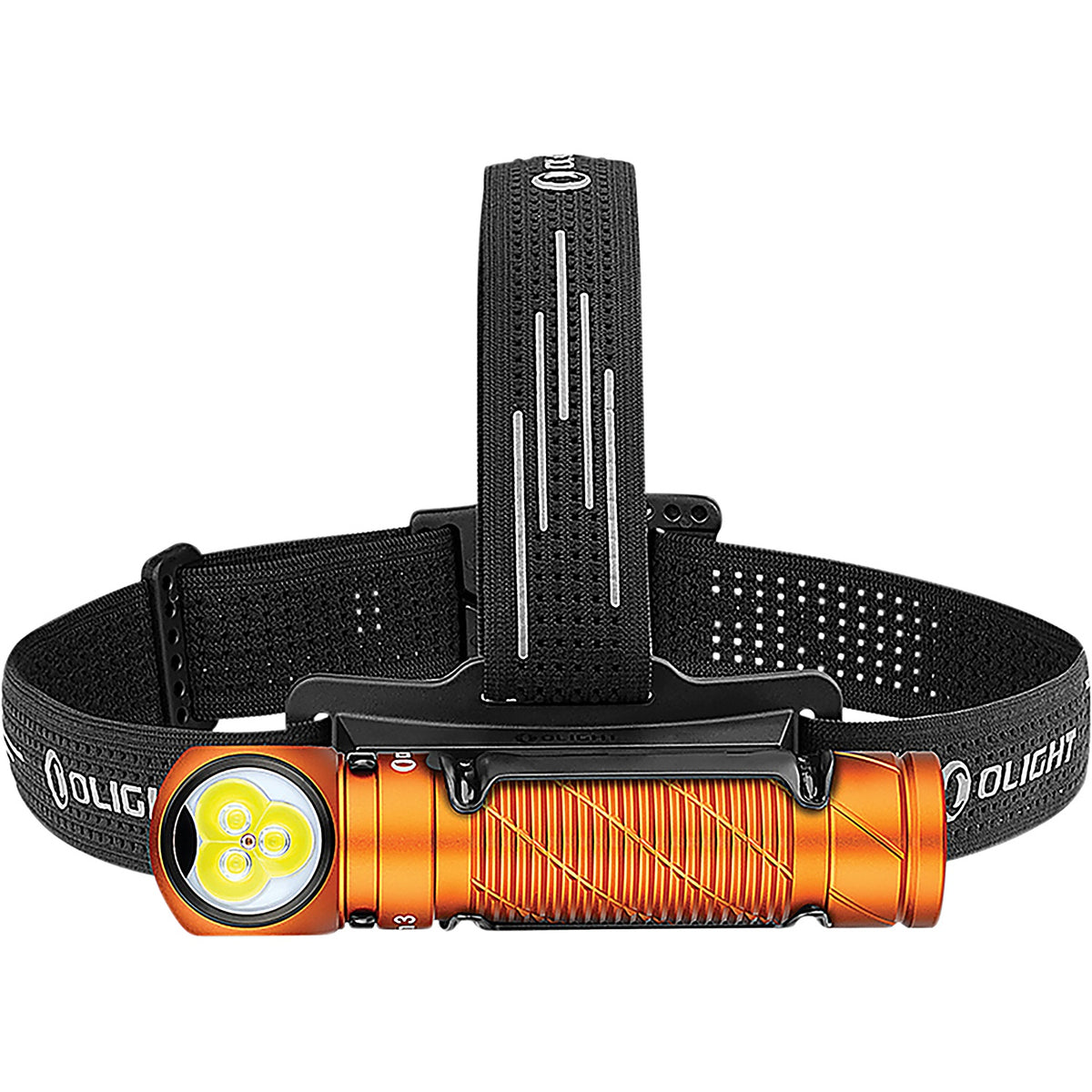 Olight - OLPERUN3OG - Versatile White and Red Light Flashlight for Hands-Free and Handheld Use.