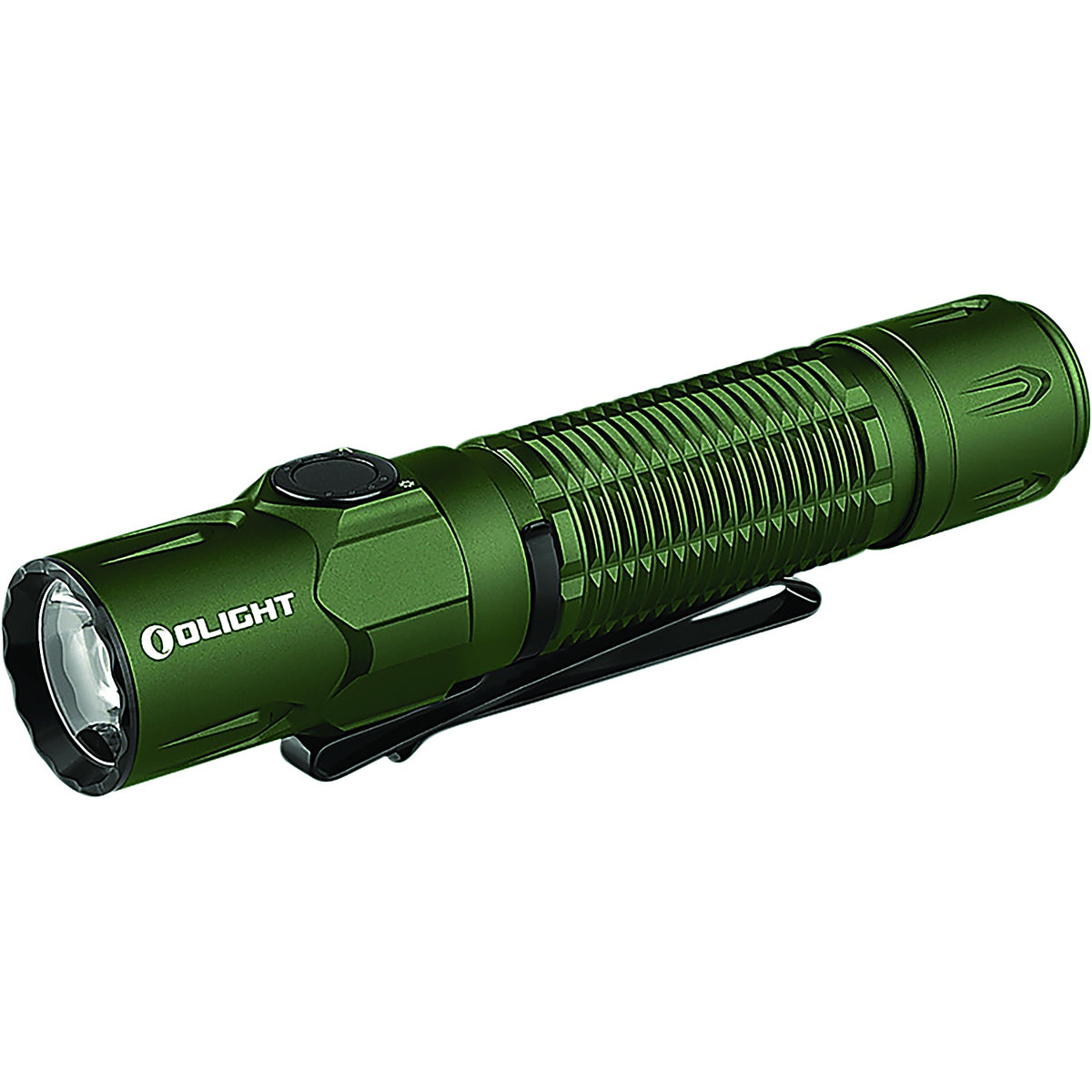 Olight - OLWARRIOR3SODG - High-Output Tactical Flashlight with Extended Runtime and Dual-Stage Tail Switch.