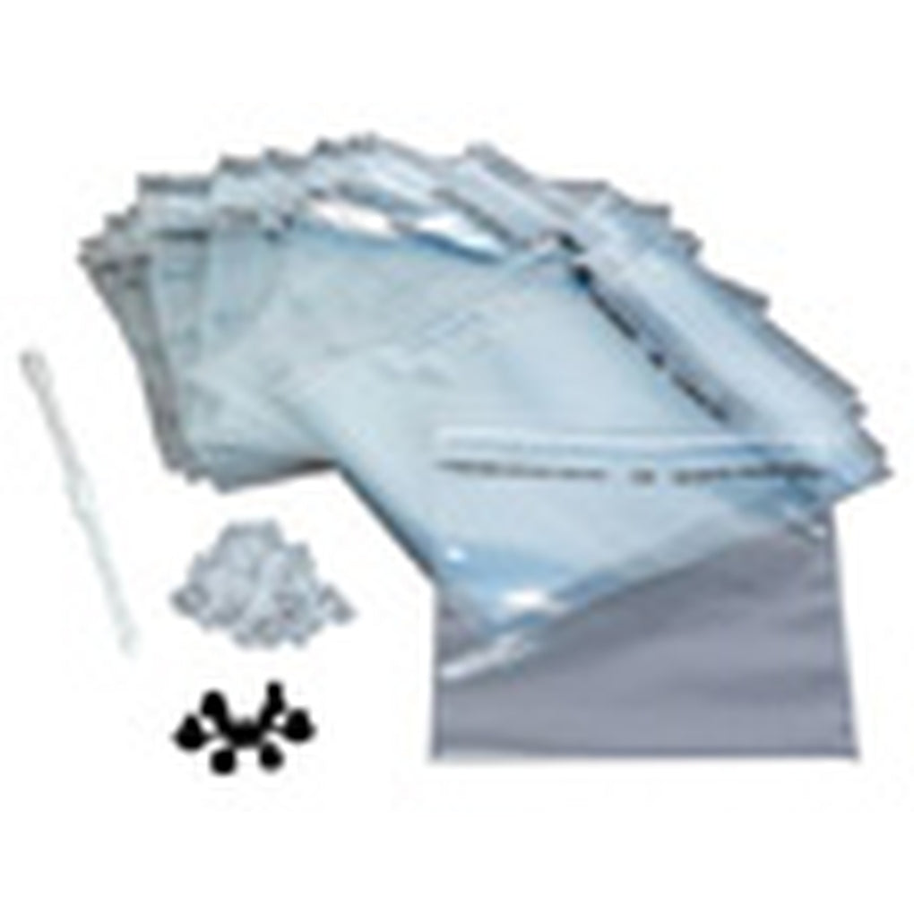 DeVilbiss OMX70K48 E-Z Liner Disposable Cup Liner Kit 48 pc. plus Adapters