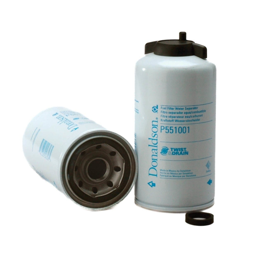 Donaldson P551001 Fuel Filter, Water Separator Spin-On Twist/Drain