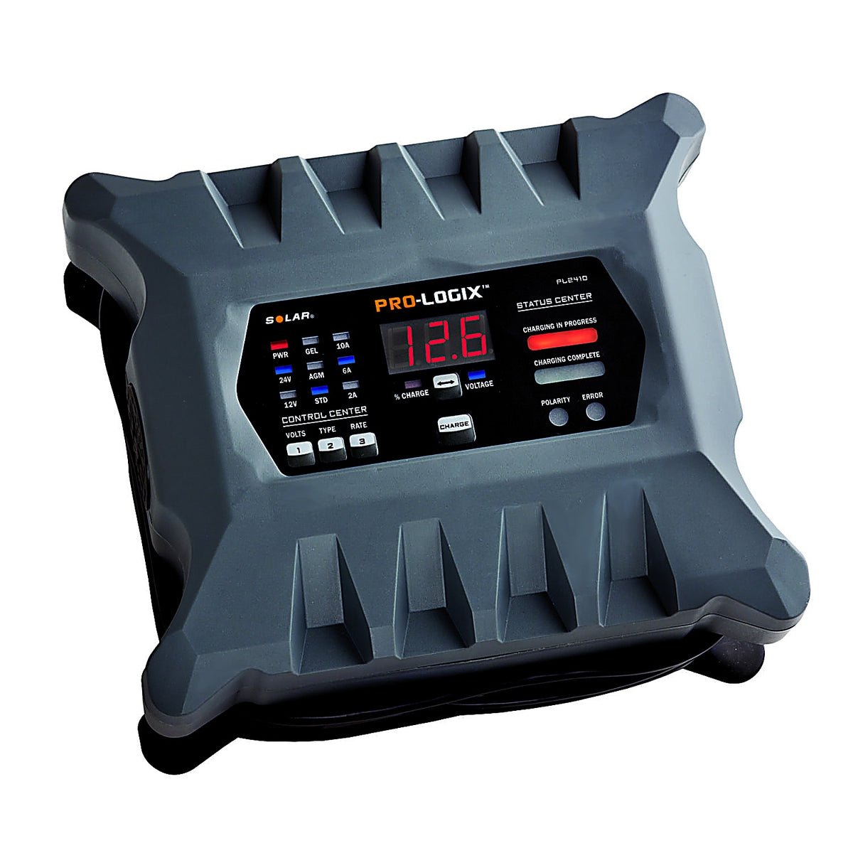 Solar PL2410 12/24 Volt 10/6/2A Intelligent Battery Charger/Maintainer