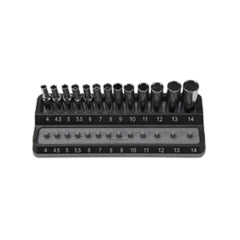 Mechanics Time Savers PSH25M-GRY 1/4in. Peg Socket Holder, metric, gray