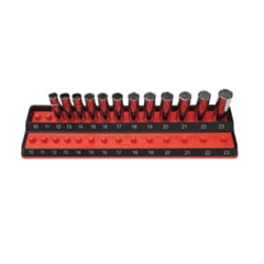 Mechanics Time Savers PSH50M-RED 1/2in. Peg Socket Holder, metric, red