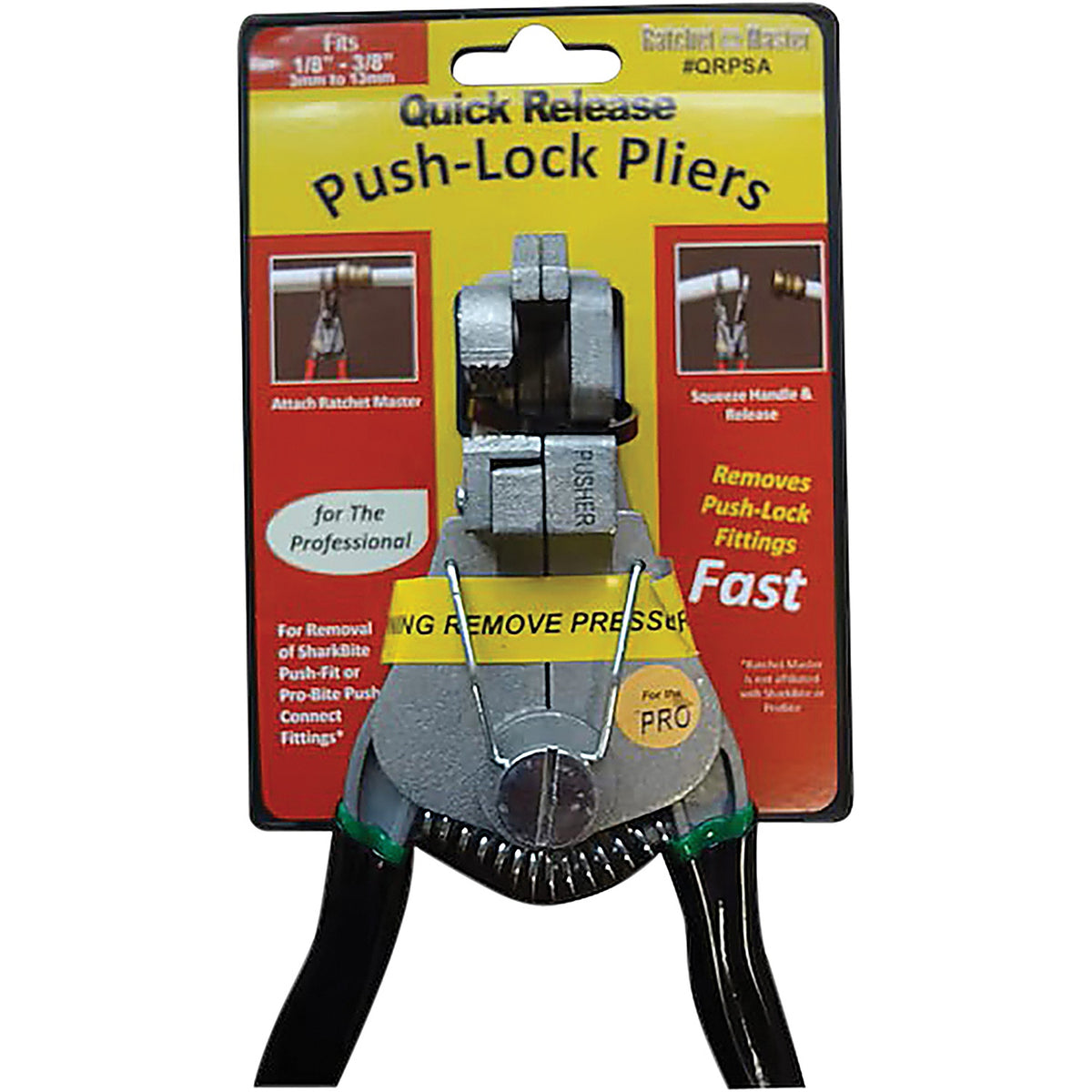 Ratchet Master - QRPSA - Small Angled Quick Release Plier