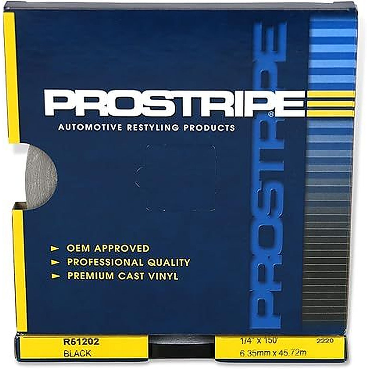 Prostripe - R51202 - 1/4 Inch X 150 ft Solid Stripes Dark