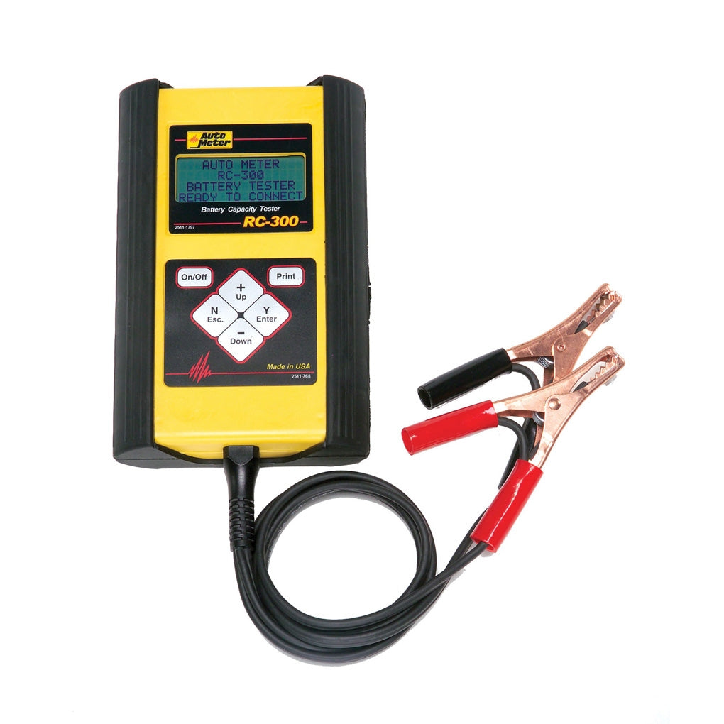 AUTOMETER RC-300 4-50 Ah Intelligent Handheld SLA and STANDBY Battery Capacity Tester