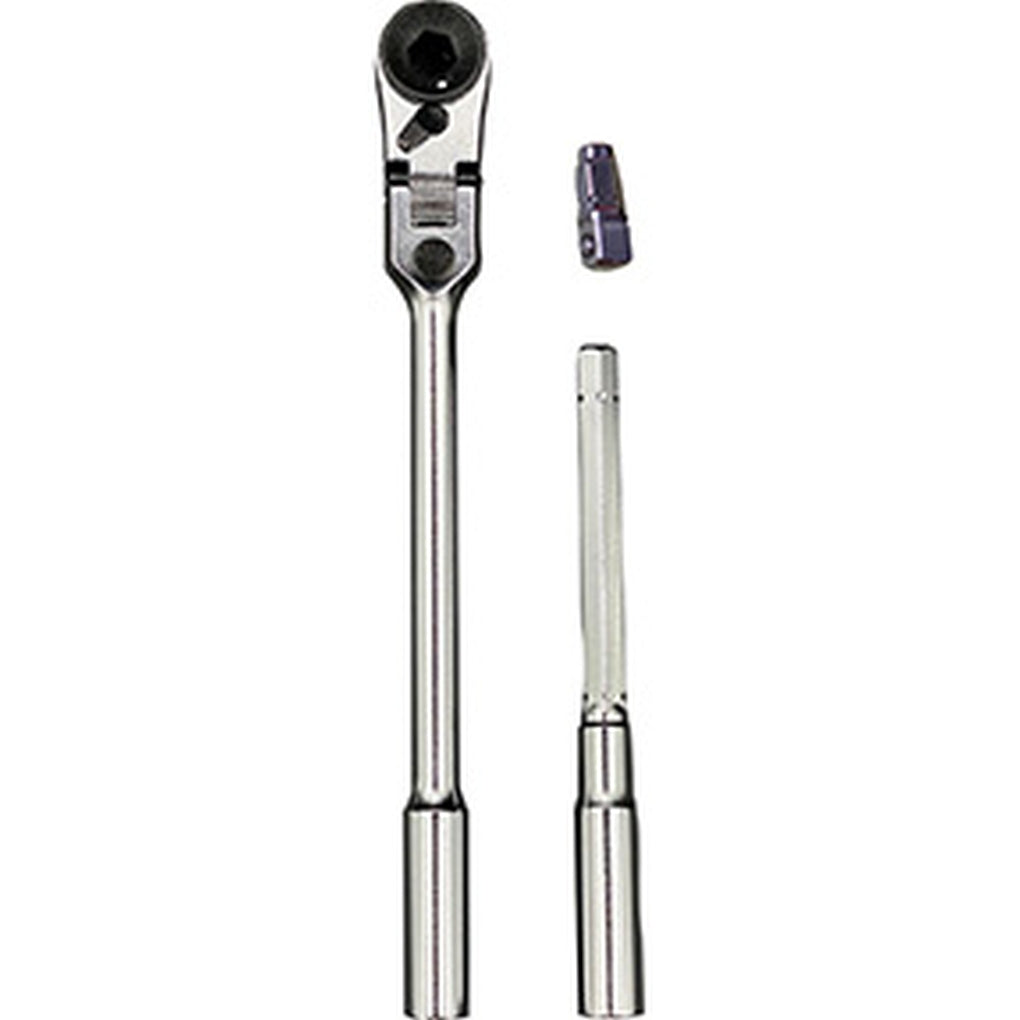 VIM Tools - RFB400K - 3 Piece 1/4 ft Mini Flex Bit Socket Ratchet Kit