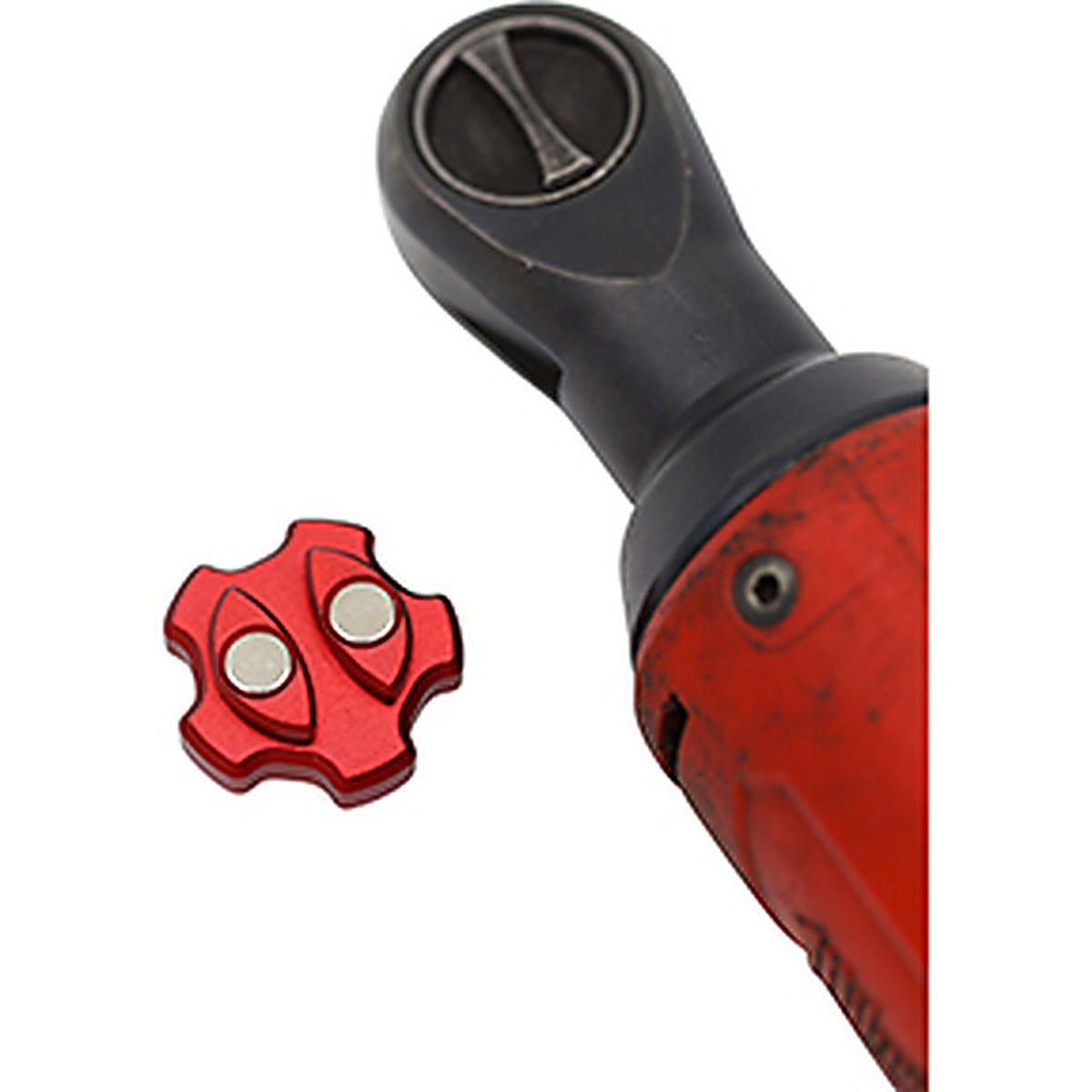 Ratchet Knob - RK-MW-02-RD - Mw-2 Magnetic One Finger Reversible Ratchet Knob