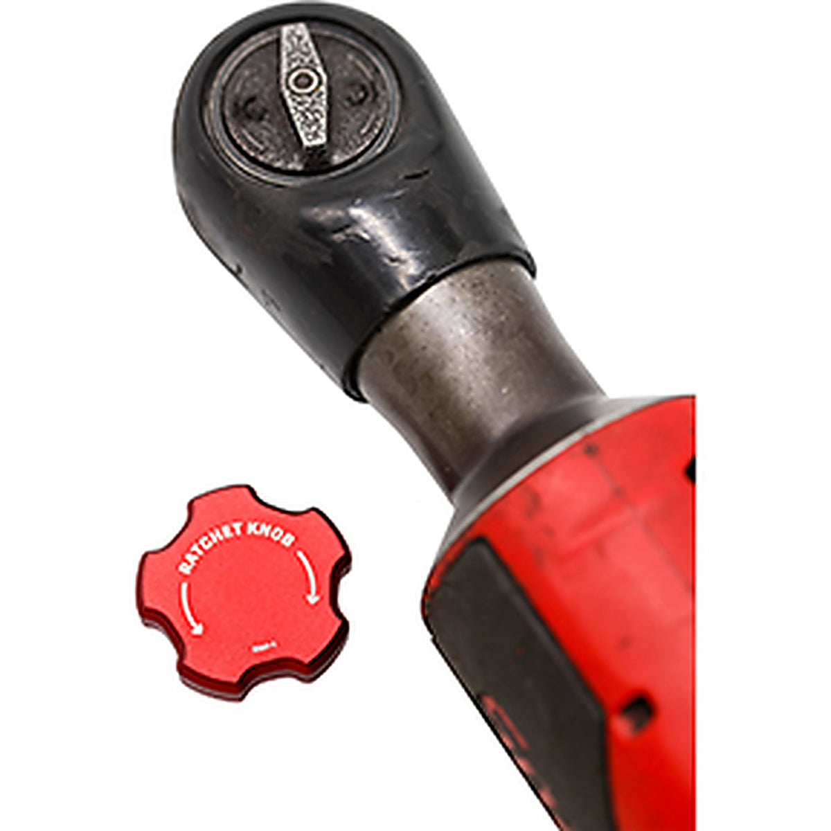 Ratchet Knob - RK-SNP-01-RD - Snp-1 Magnetic One Finger Reversible Ratchet Knob
