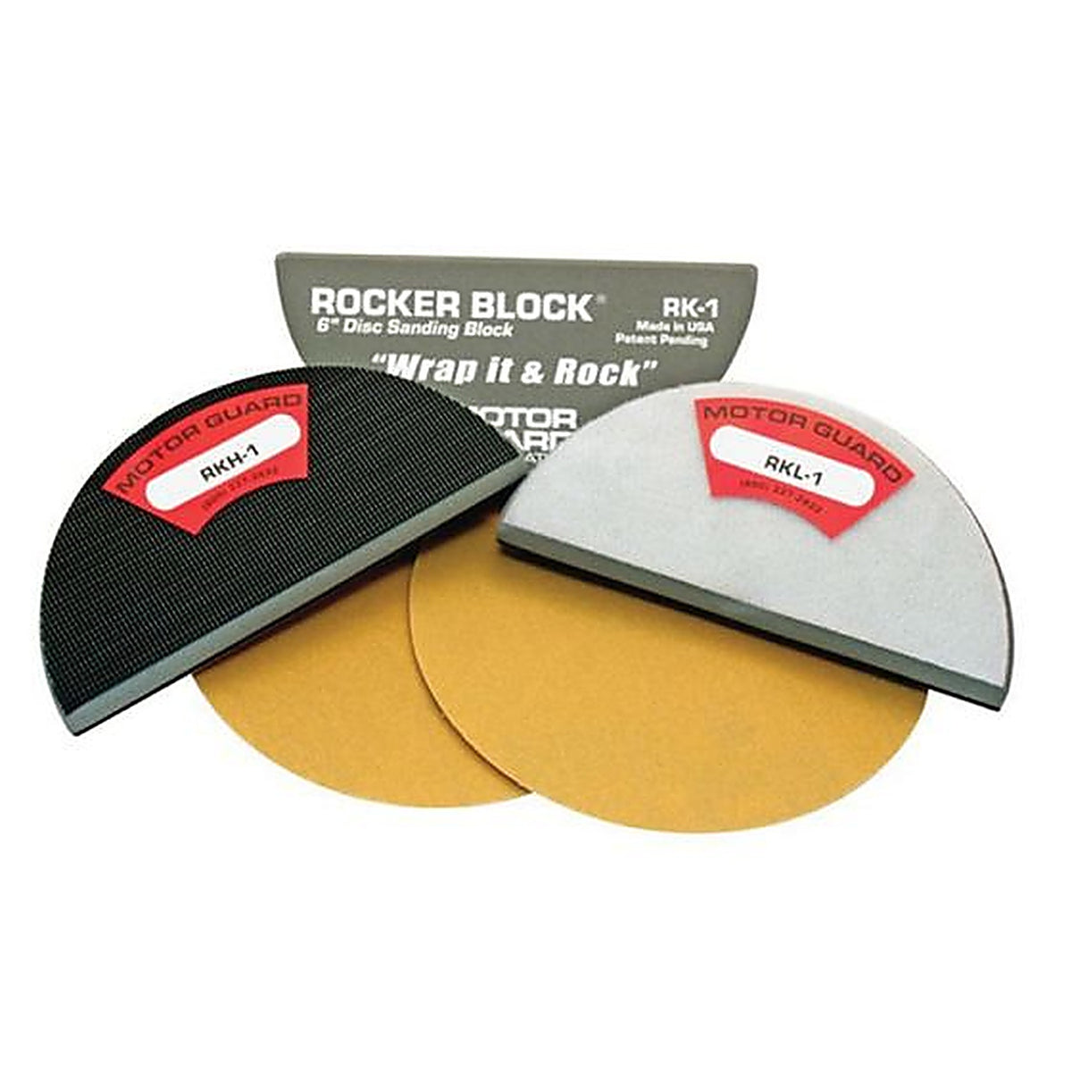 Motor Guard RKH-1 Rocker-block 6in. Disc Sanding B