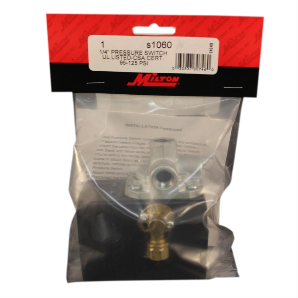 Milton S-1060 Pressure Switch, 95-125 PSI
