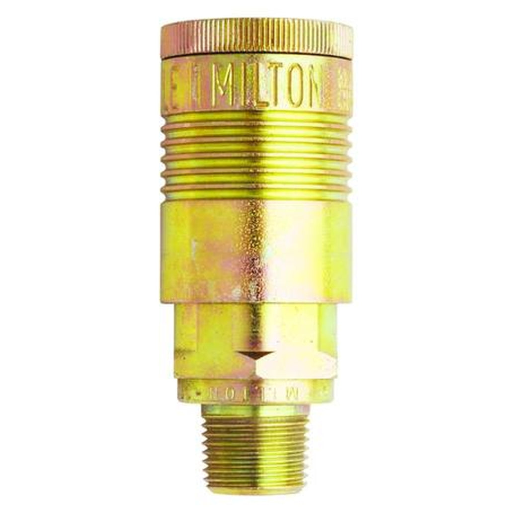 Milton S1816 G Style 1/2in. NPT Male Coupler