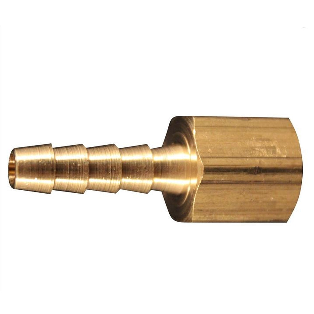 Milton S-605-2 1/4in. F. Solid End, 3/8in. ID Hose, 2/cd
