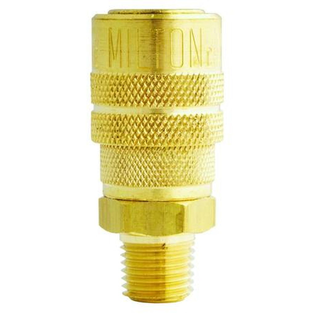 Milton S716 1/4in. Male NPT M-Style Coupler