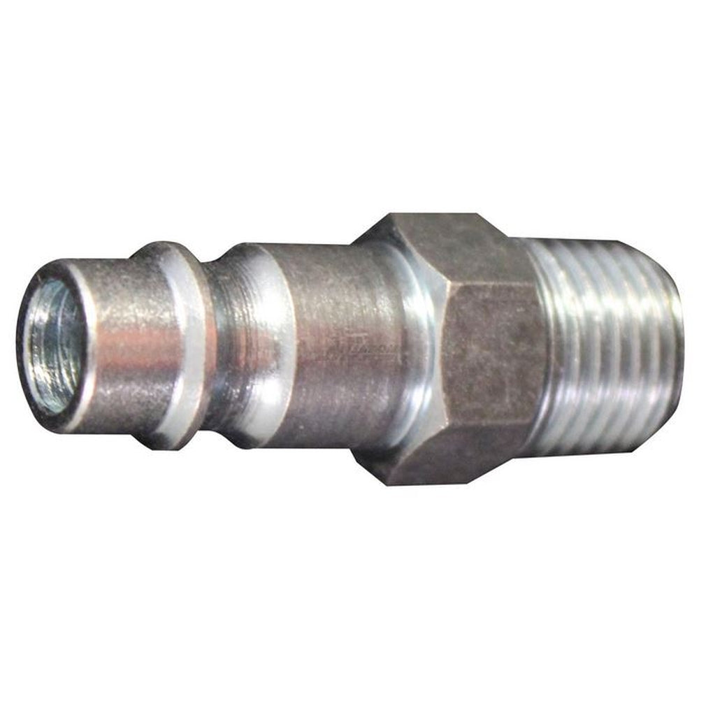 Milton S-760-1 HI-Flo V-Style 1/4in. MNPT Steel Plug 2/cd