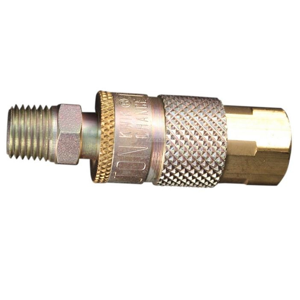 Milton S-767 HI-Flo V-Style, A, M, V, 3/8in. MNPT Brass Body
