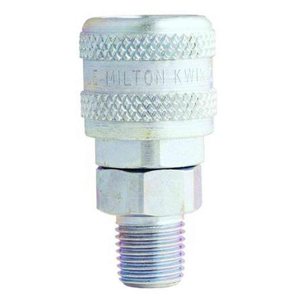 Milton S776 1/4in. Male NPT A-Style Coupler