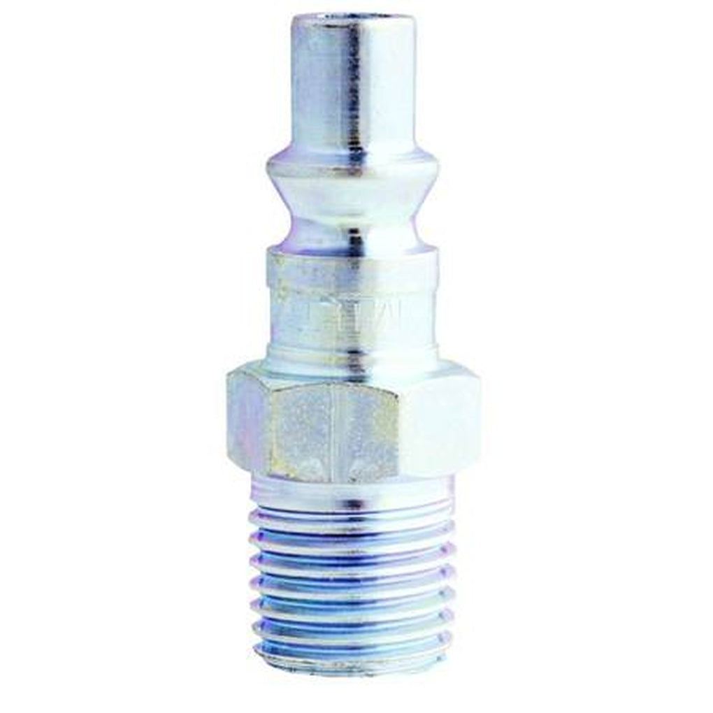 Milton S777 1/4in. Male NPT A-Style Plug, 2 Pack
