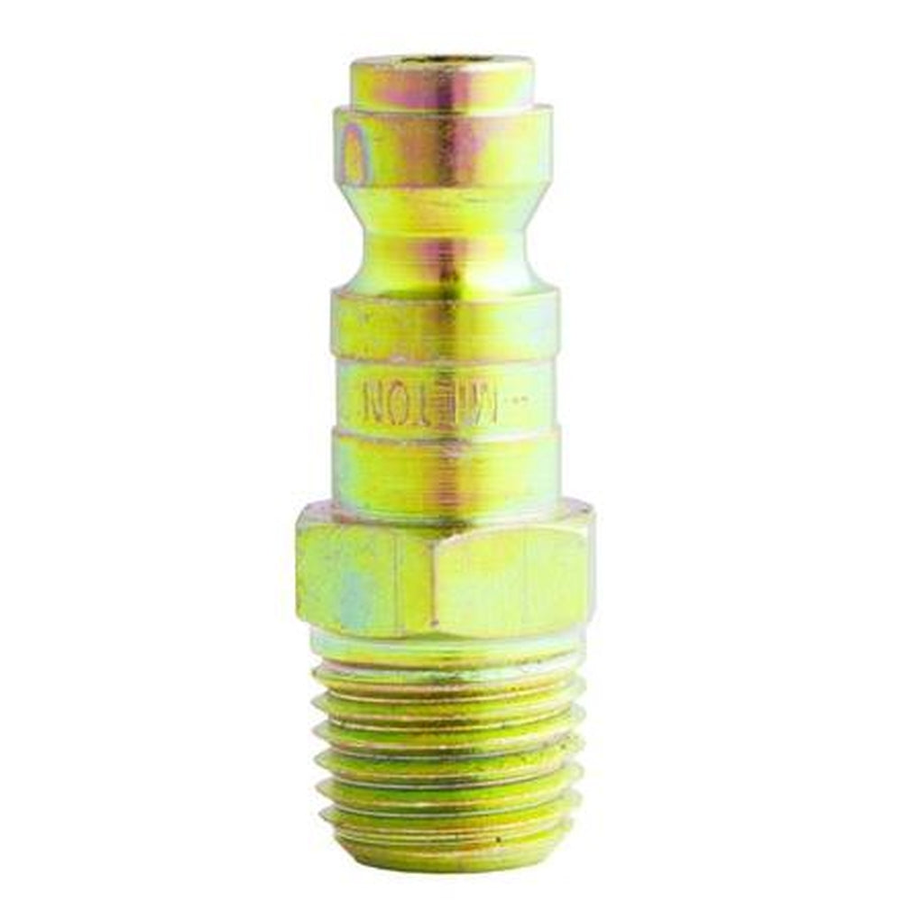Milton S783 1/4in. Male NPT T-Style Plug, 2 Pack