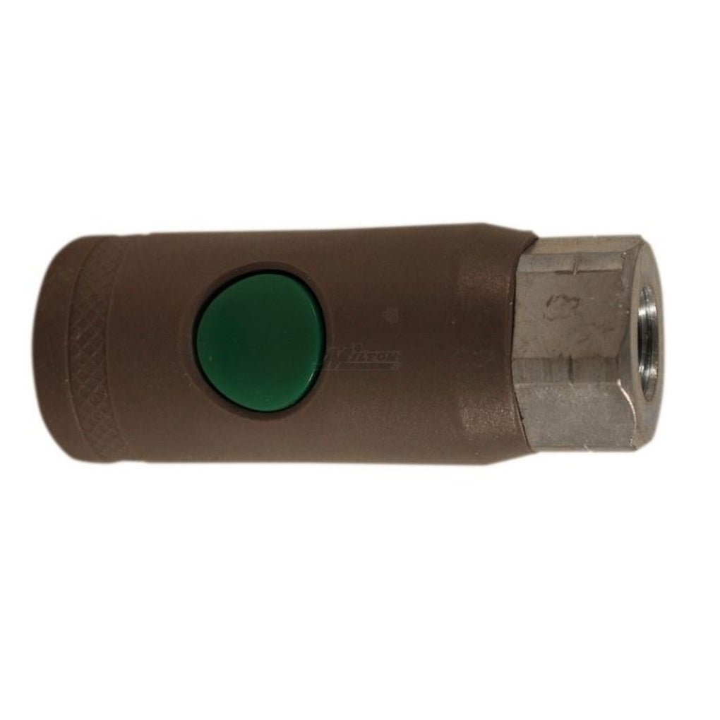 Milton S99787 1/4in. FNPT, T Style, Safety Coupler