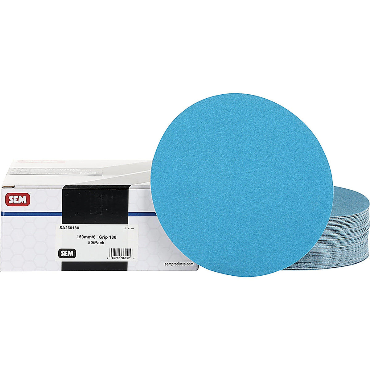 SEM - SA26180 - Avs 150 mm/6 Inch Grip180, 50/Box
