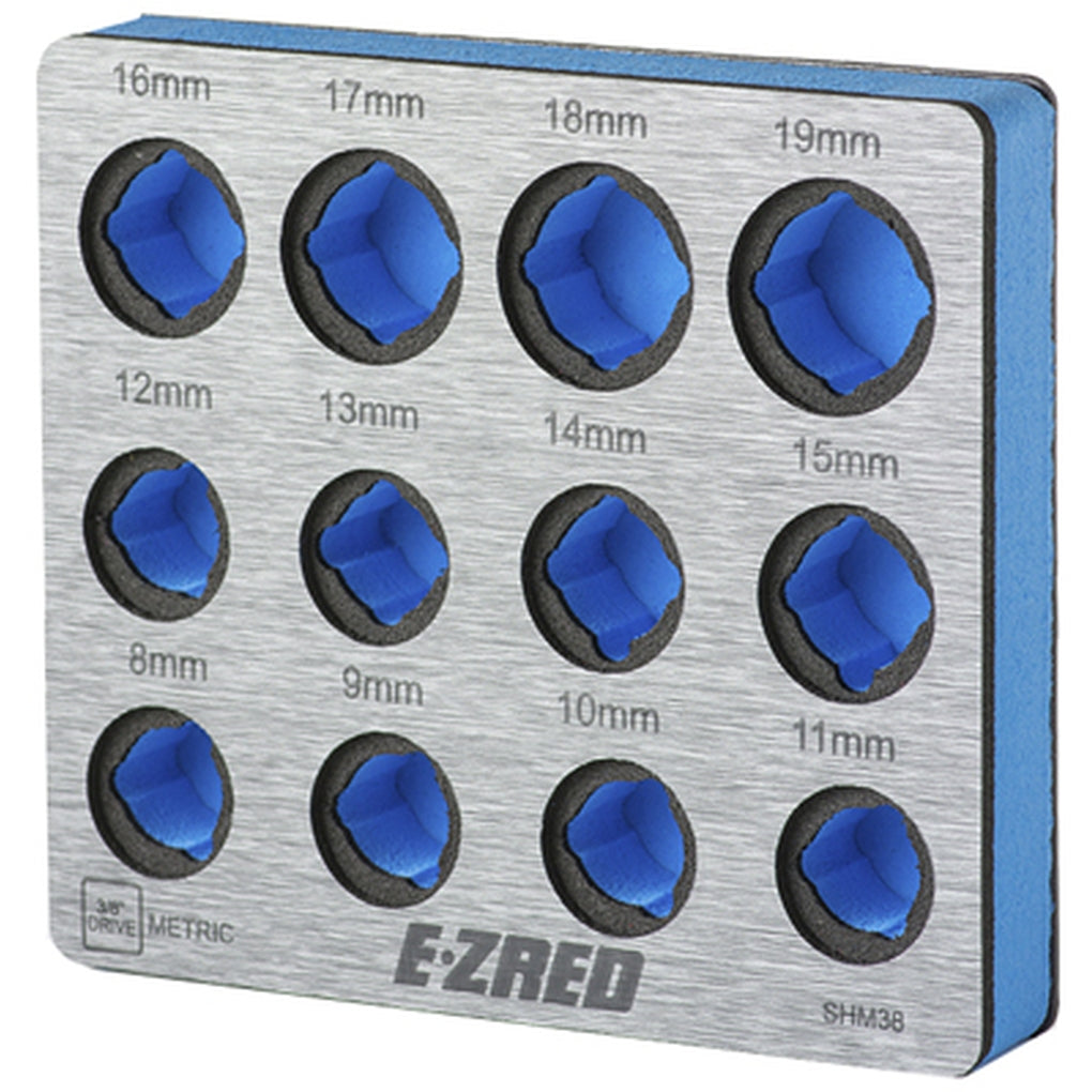 E-Z Red SHM38 3/8 Metric Magnetic Socket Holder