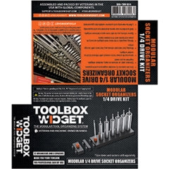 Toolbox Widget SO14 Modular 1/4 DR Socket Organizers