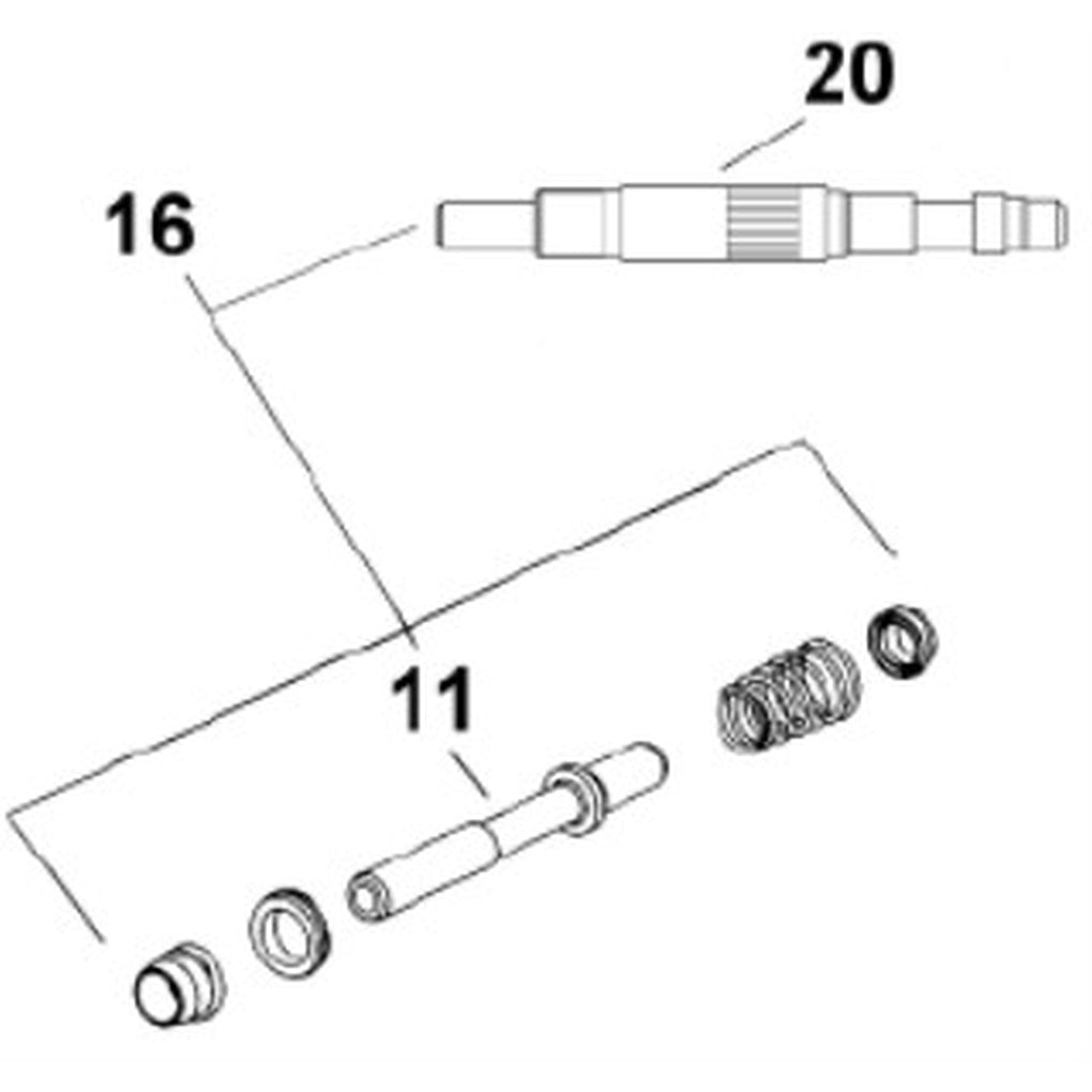 DeVilbiss SPK101K Air Valve Service Kit