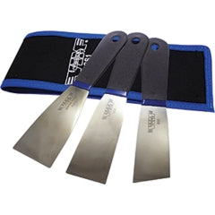 VIM Tools SS1 Super Slim, Stainless Scrapers & Super Flex Putty Knife Set