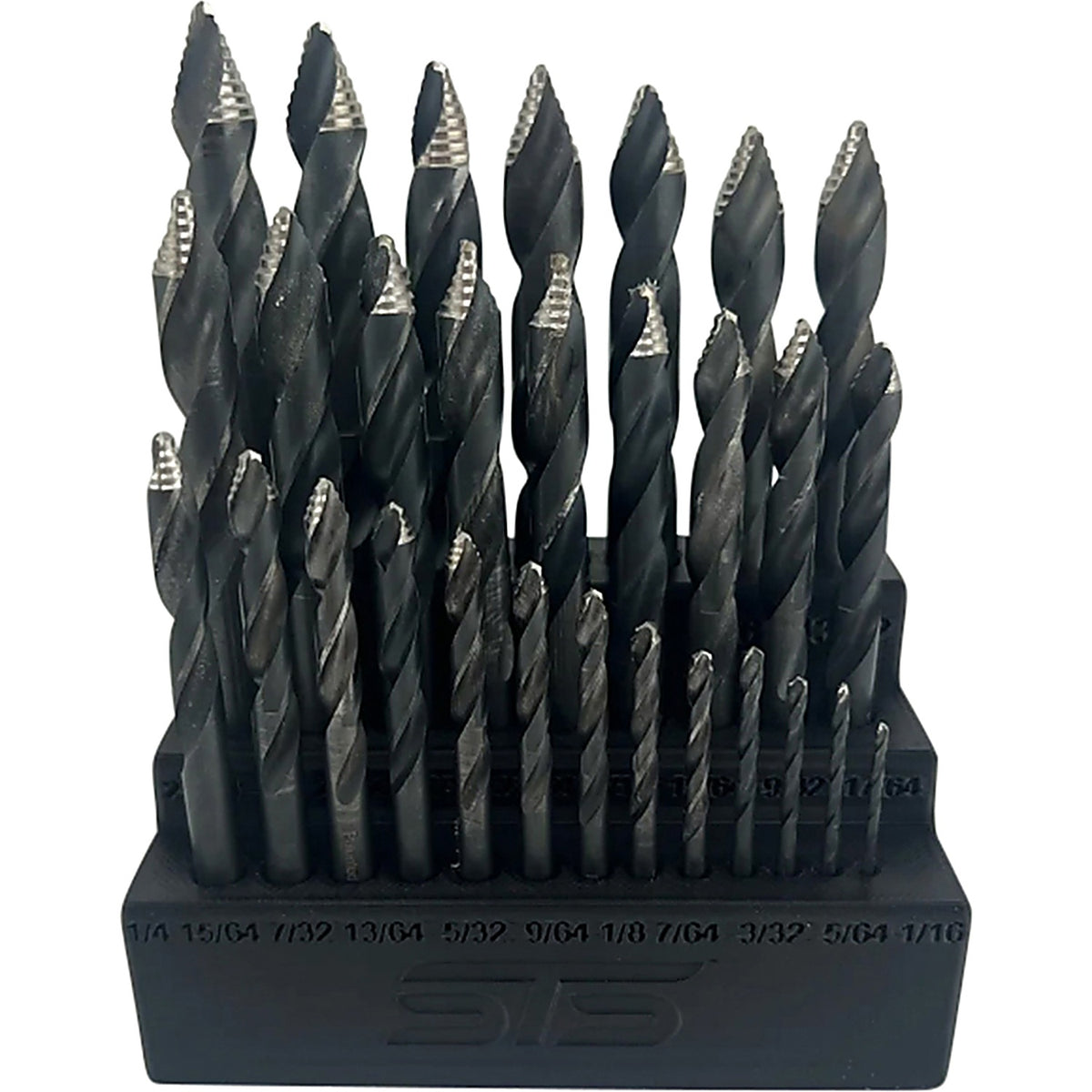 STS Auto Design - STS29DBH - - Magnetic Drill Bit Organizer for 29-Piece Drill Bit Sets (1/16 1/2)