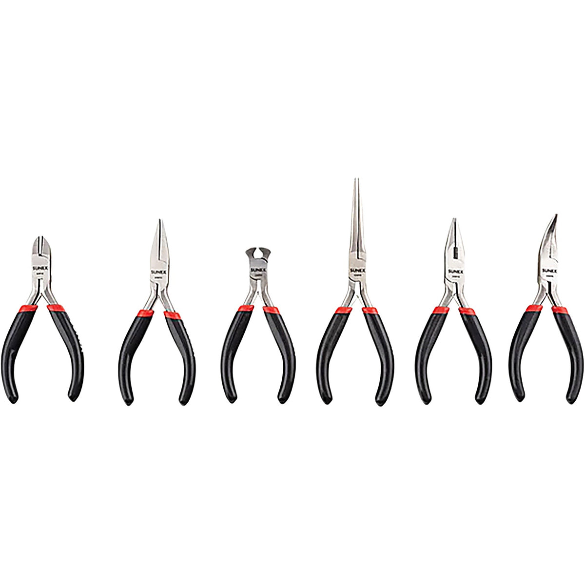 Sunex Tools - SXMPS6 - 6 Piece Mini Plier Set