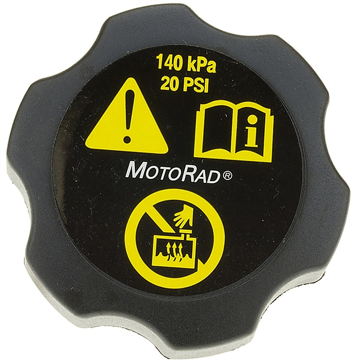 MotoRad T62 Engine Coolant Reservoir Cap