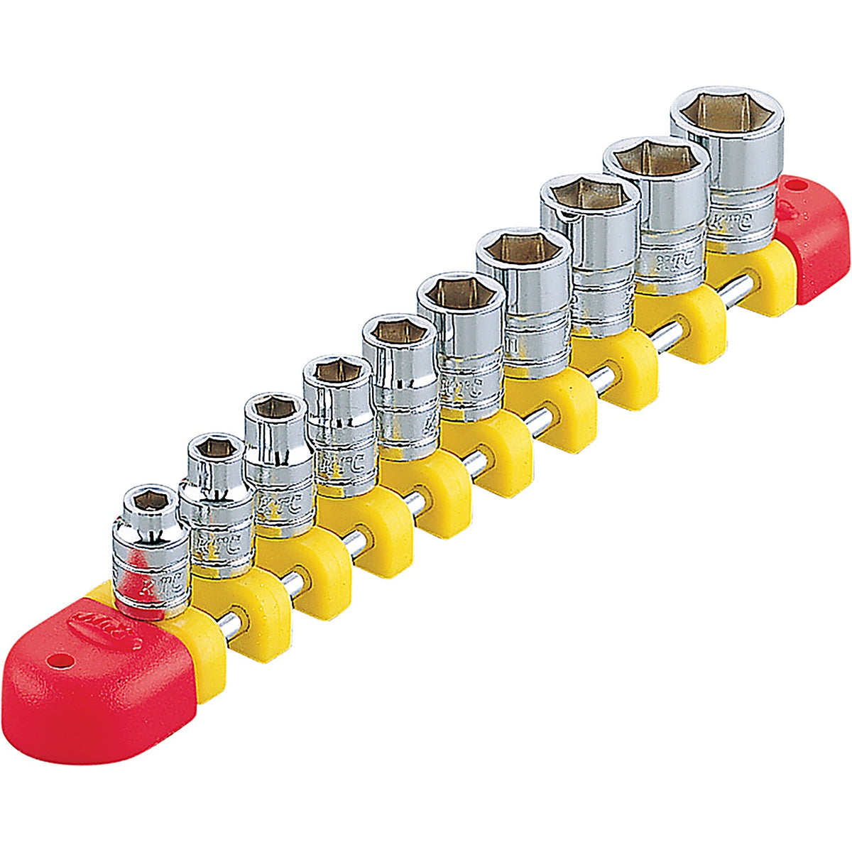 Nepros - TB210BEE - 1/4 Inch Drive Socket Set (10 Pcs) Standard SAE