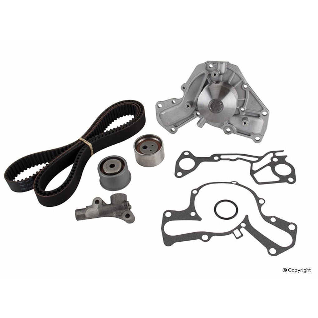 Gates TCKWP195A PowerGrip Premium OE Timing Belt Component Kit W/Water Pump