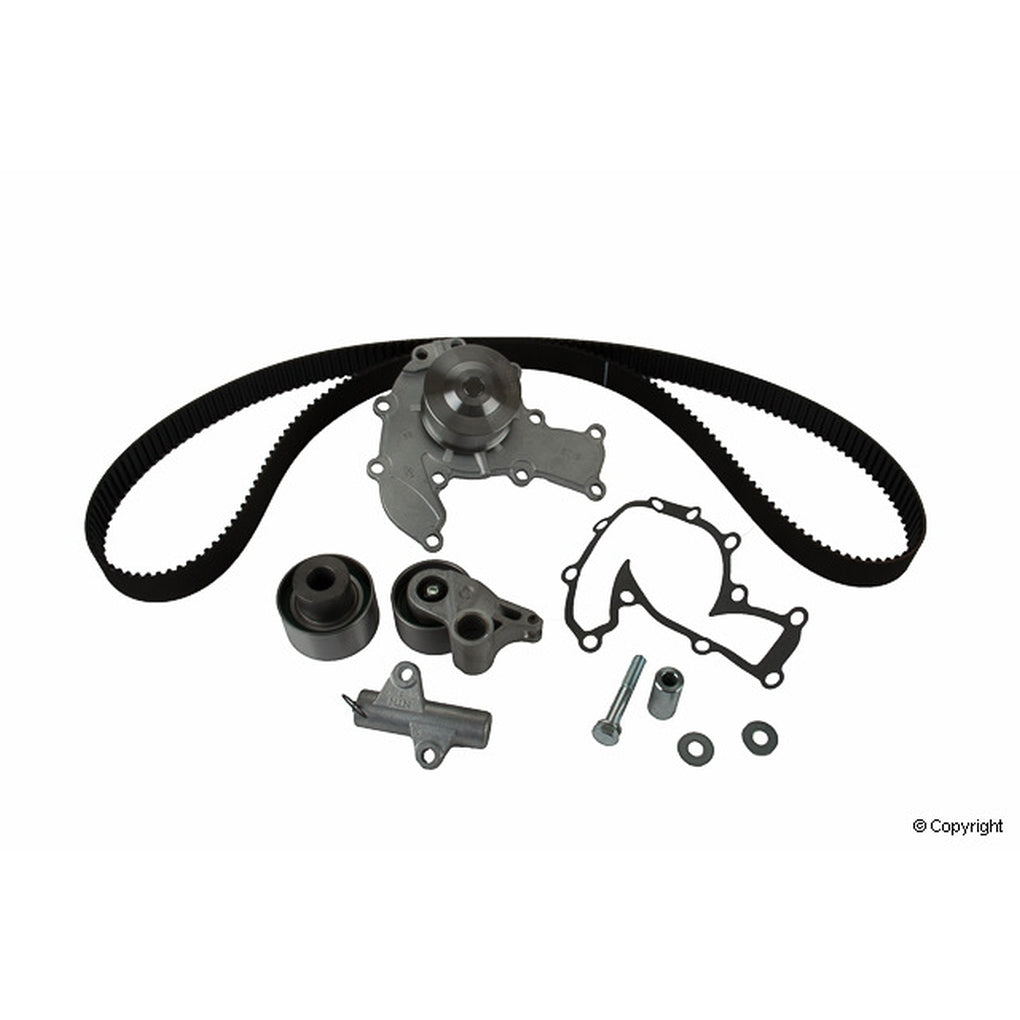 Gates TCKWP221A PowerGrip Premium OE Timing Belt Component Kit W/Water Pump