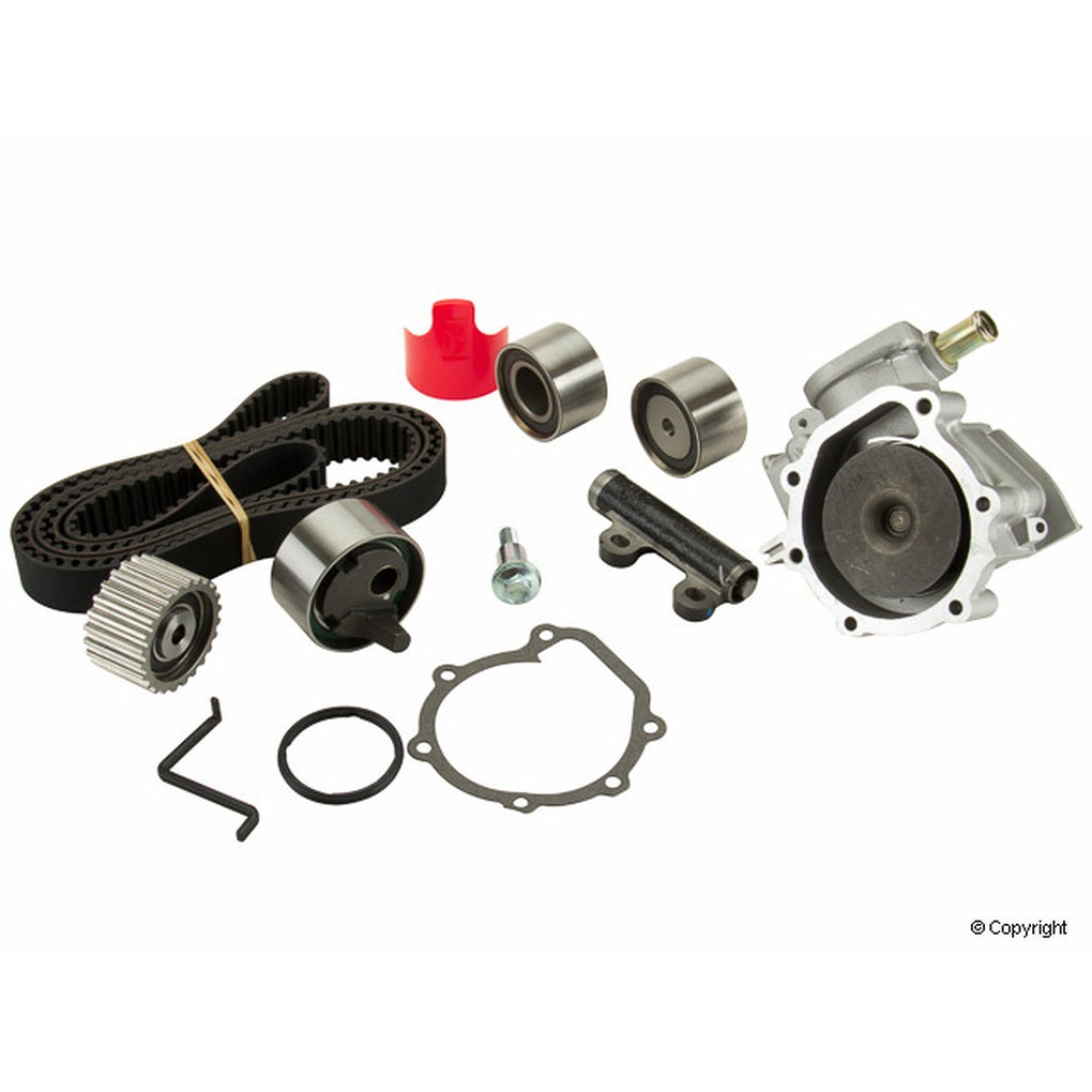 Gates TCKWP277B PowerGrip Premium OE Timing Belt Component Kit W/Water Pump