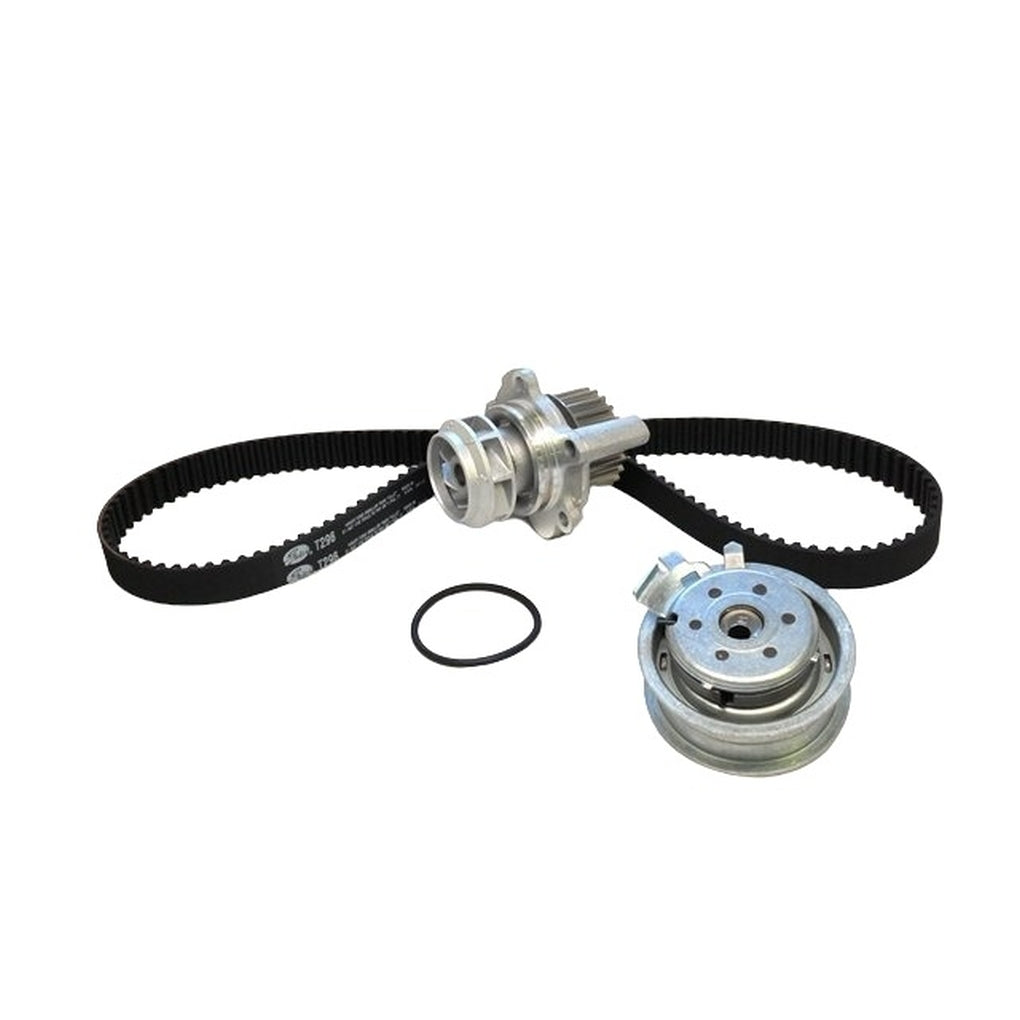 Gates TCKWP296M PowerGrip Premium OE Timing Belt Component Kit W/Water Pump