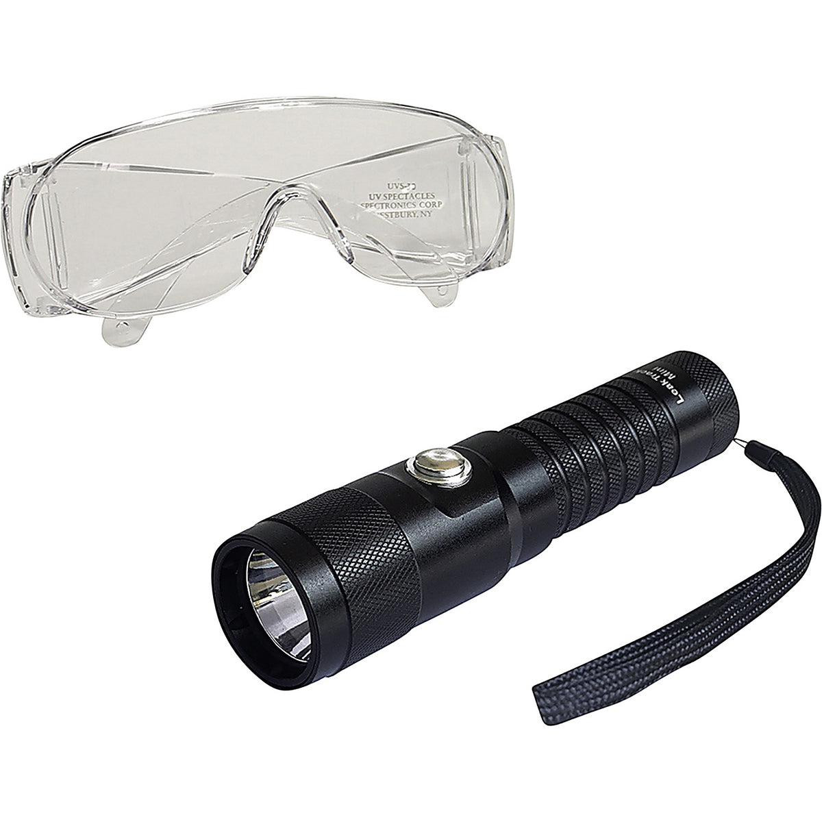 Tracer Line - TPLTM - Leak Tracker Mini Cordless, UV LED Flashlight, with (3) AAA Batteries and Tp9939 Glasses (CE, UKCA)