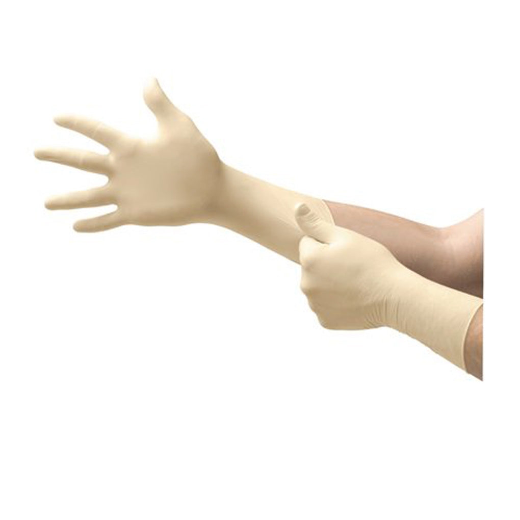 Ansell UL-315-L Microflex Ultra One Durable Latex Exam Glove w/Extended Cuff Large 50/Pack