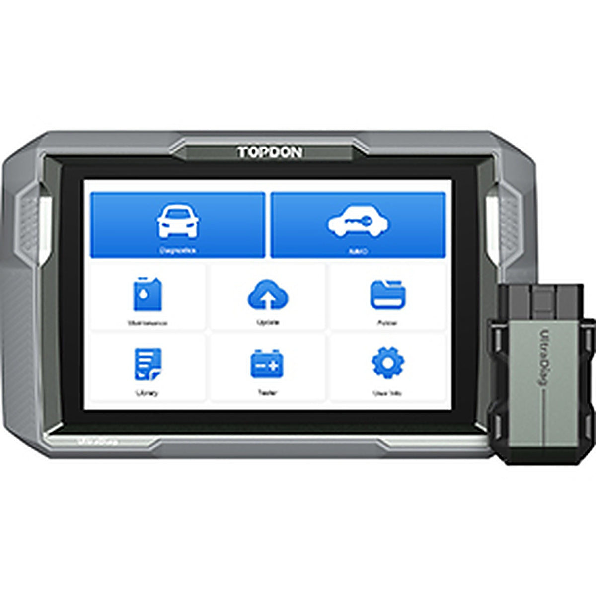 TOPDON - ULTRADIAG - 8 Inch Scan Tool and Key Programming w/Bi-Directional Controls