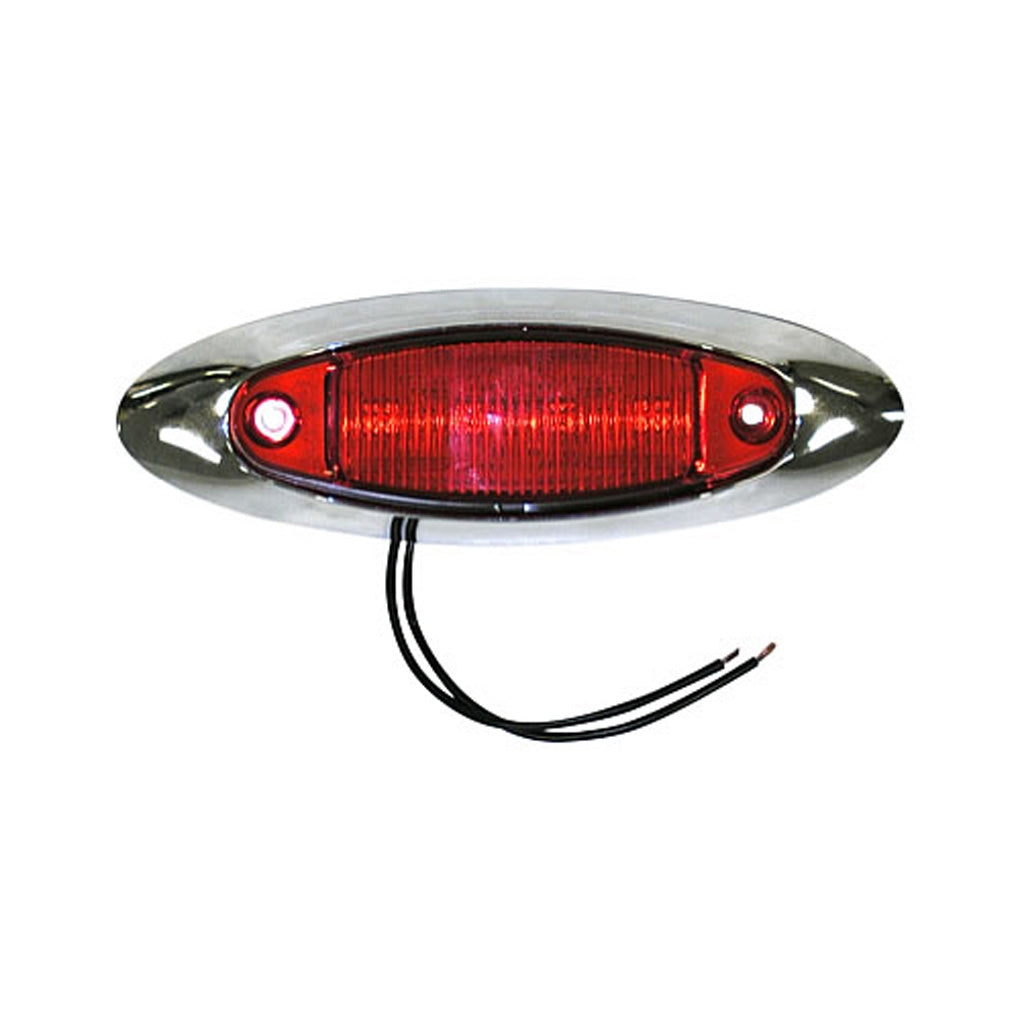 Peterson - V178XR - Piranha LED Red Kit LED Clearance/Side Marker Light