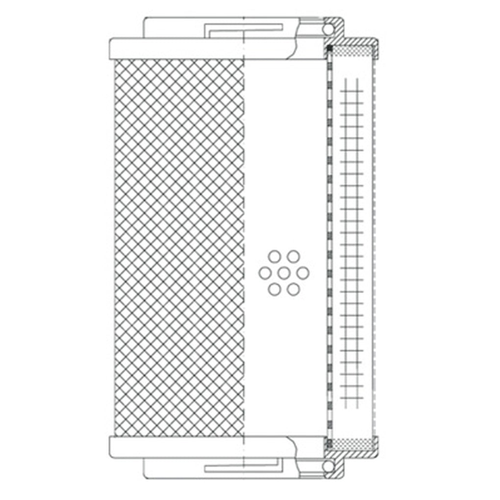 WIX W01AG431 Cartridge Hydraulic Metal Canister Filter