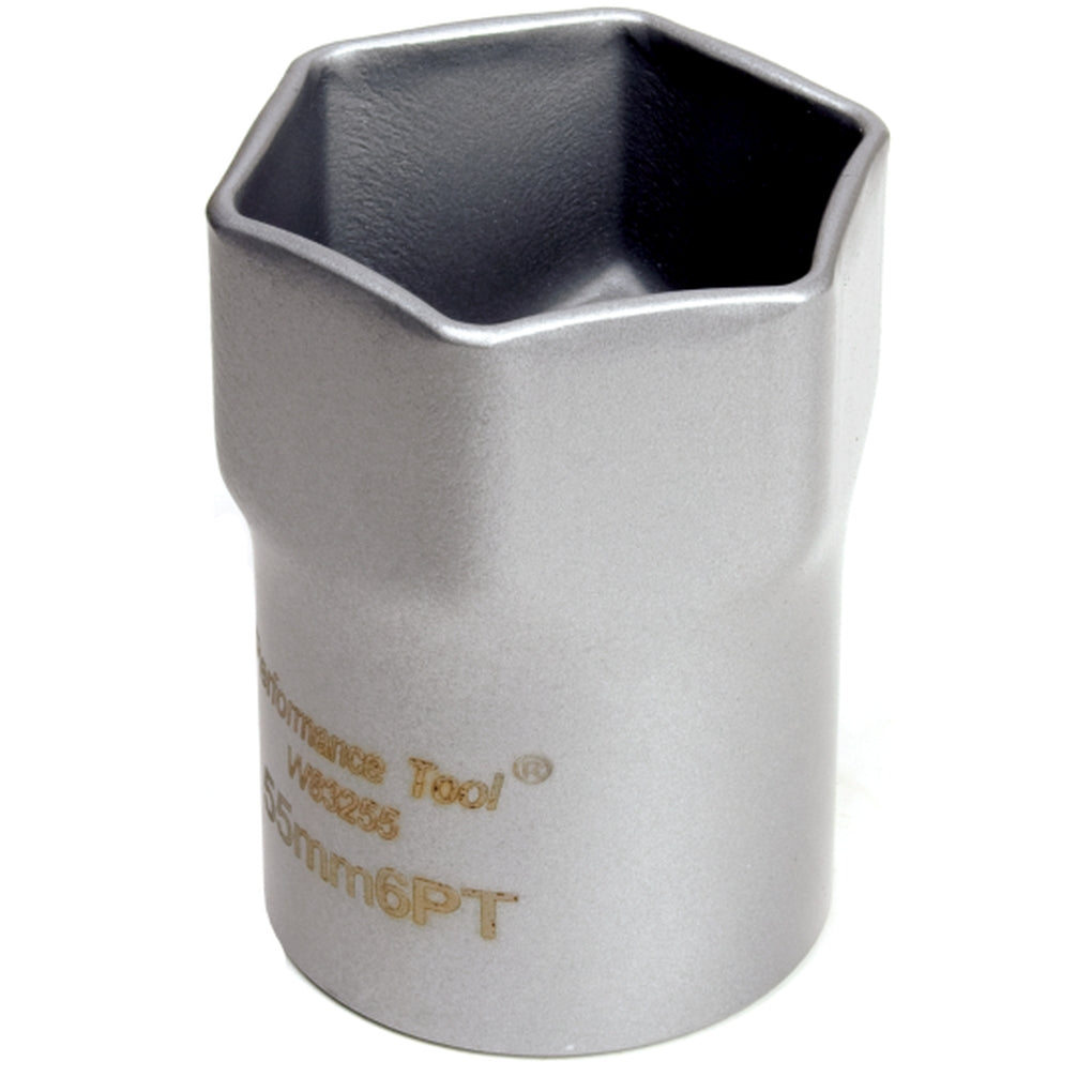 Wilmar Performance Tool W83255 1/2 DR Lock Nut Socket 55MM Hex